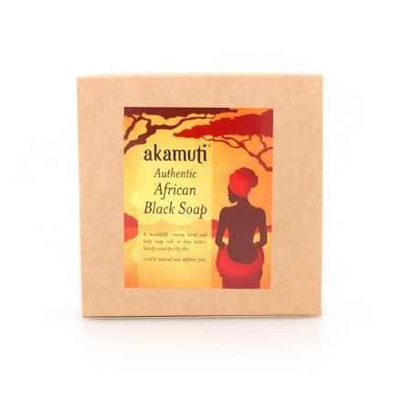 Image de African Black Soap Bar 130g